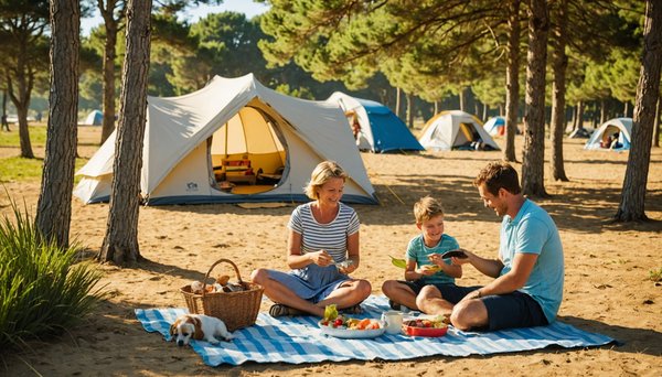 Vacances reussies en camping familial en vendee